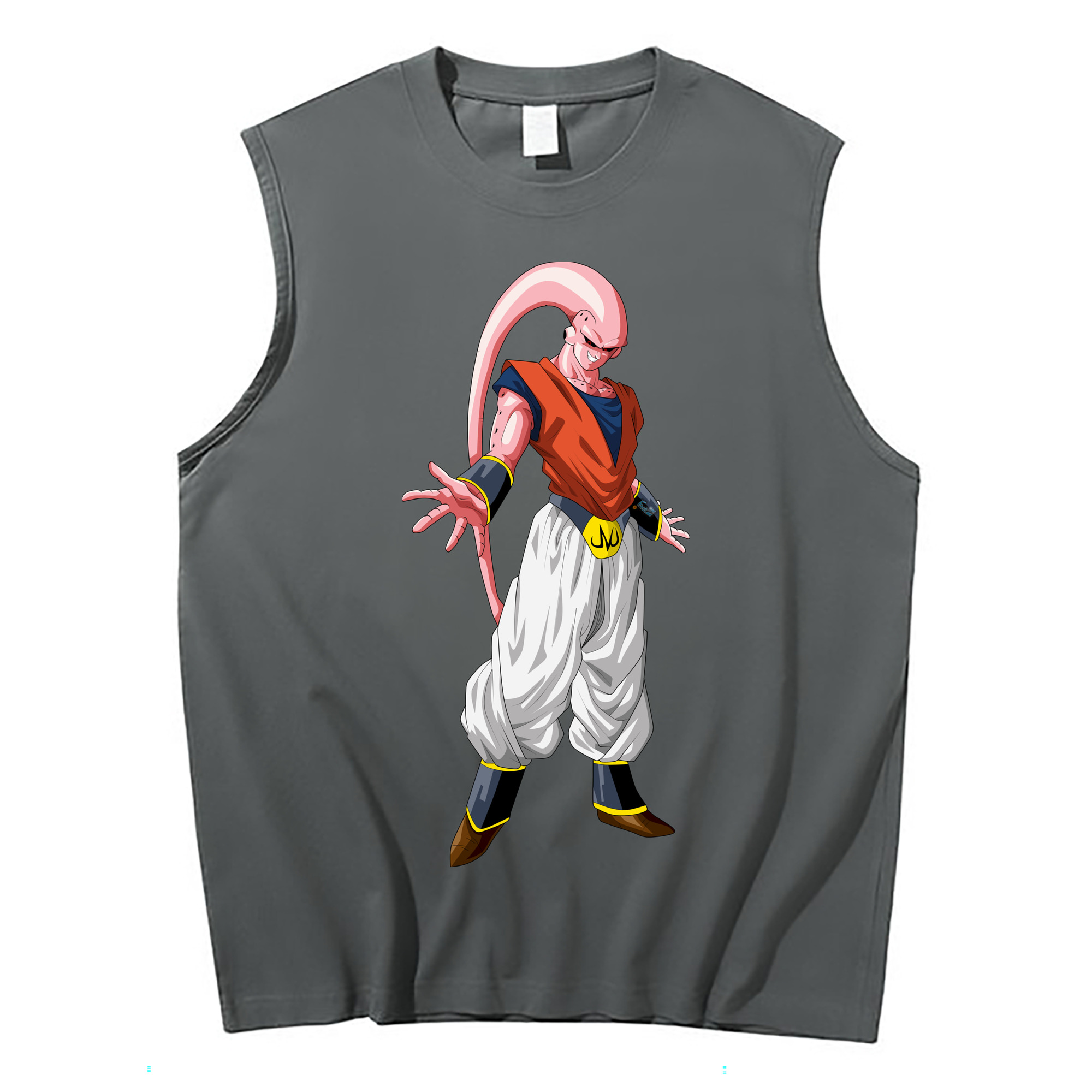 （画像用） ドラゴンボール 魔人ブウ DRAGON BALL Majin Buu コットン100％タンクトップ（フロントプリント）